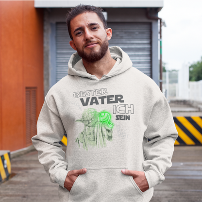 Bester Vater Yoda Oversized Hoodie