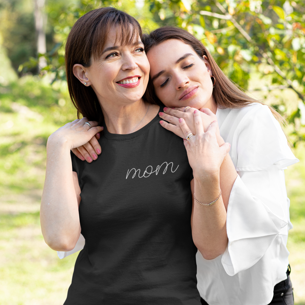 mom oneline Shirt Women